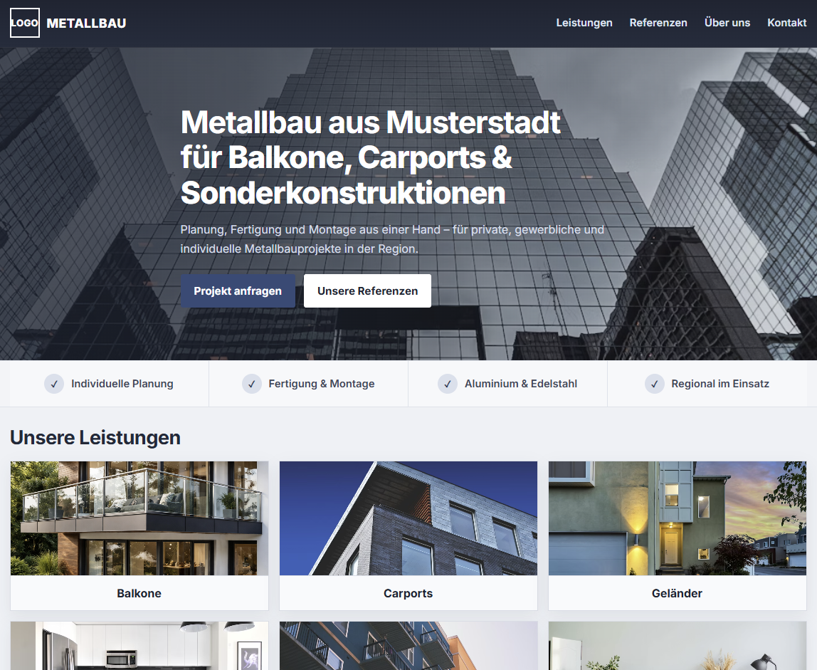 Metall-Industrie Vorschau