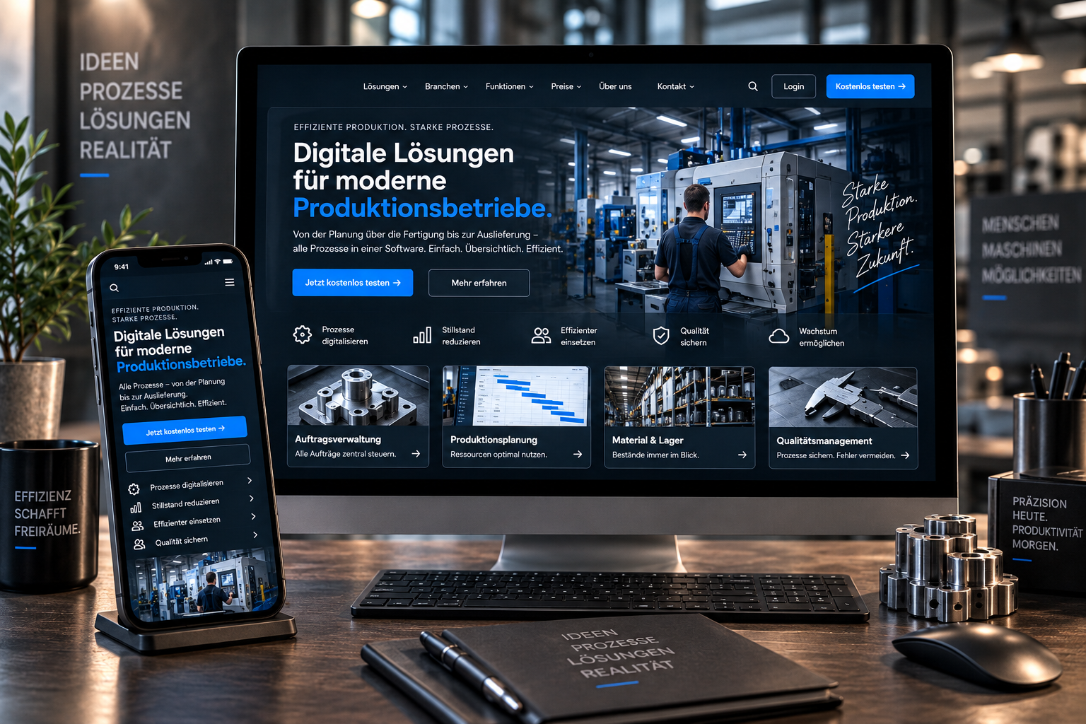 Digitale Branchensoftware für moderne Unternehmensprozesse